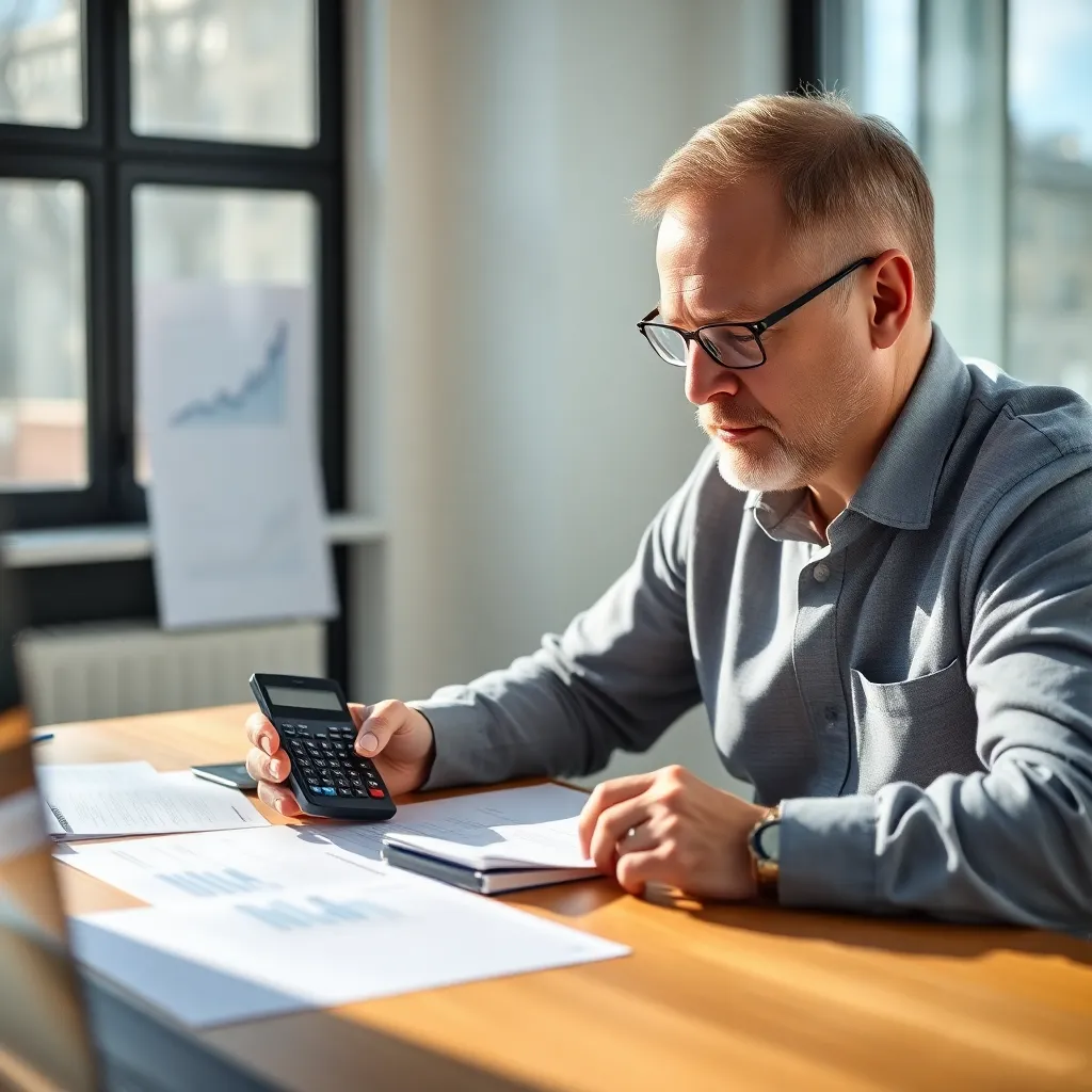 Osoba ucząca się online z tabletem w kawiarni
